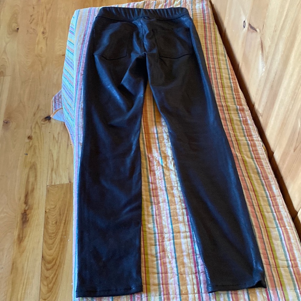 Jen7 by FAMK faux leather leggings 0 NWT